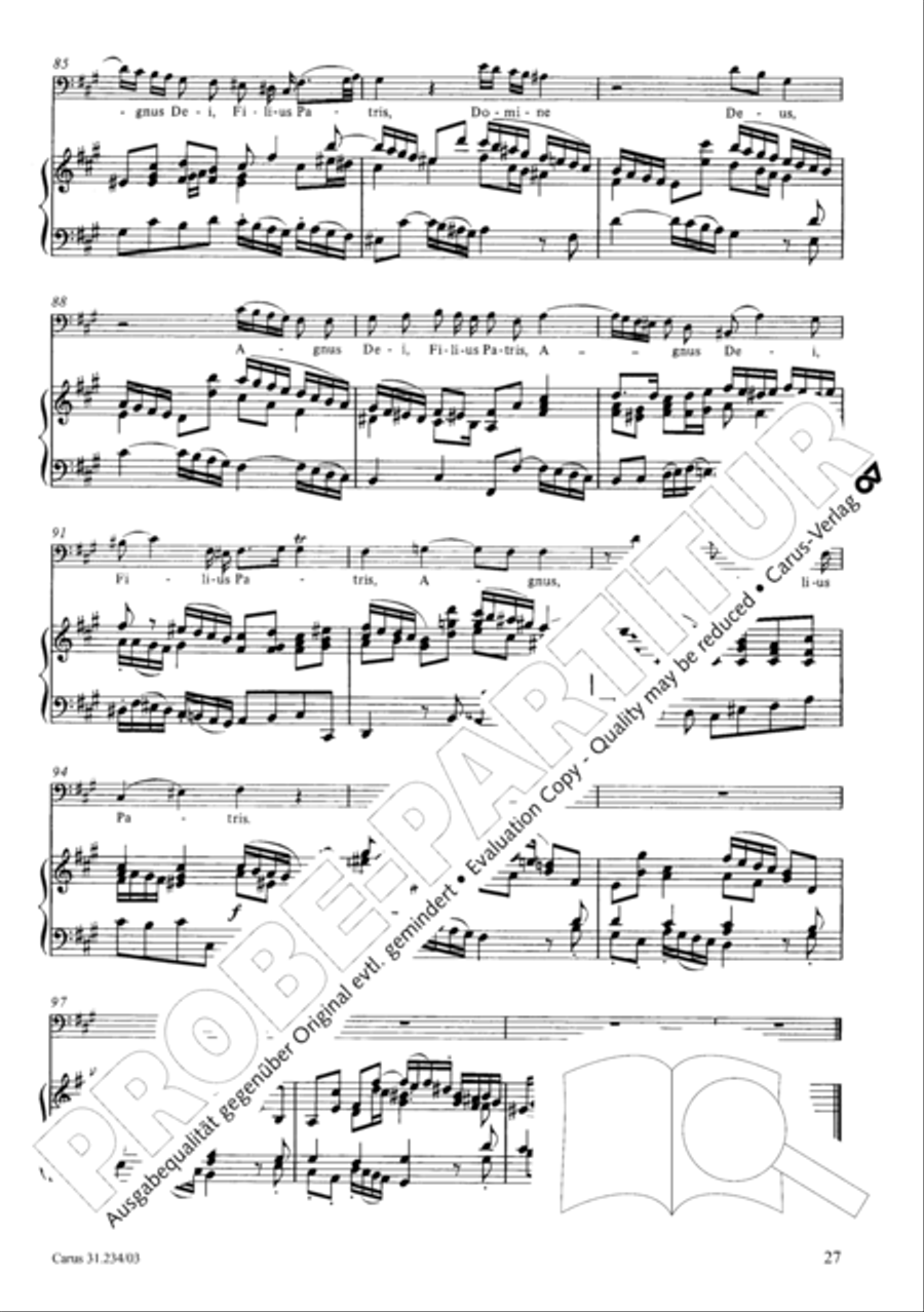 Mass in A major Mass in A major 4-Part scores gallery preview page 30
