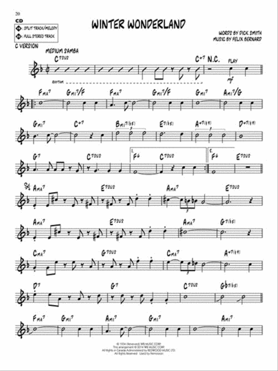 Christmas Favorites C Instrument scores gallery preview page 6