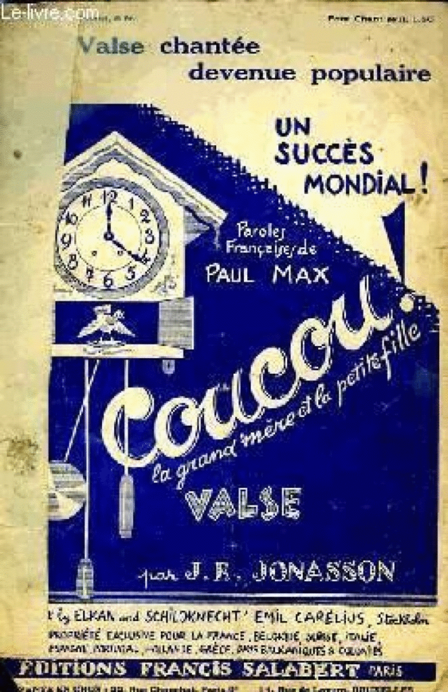 Coucou! Voice scores gallery preview page 1