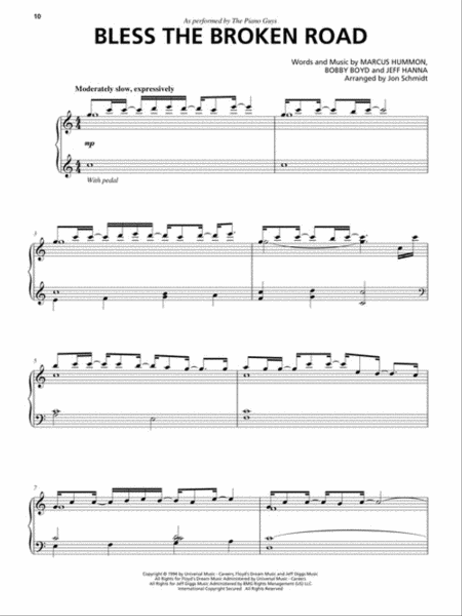 The Piano Guys – Covers Piano Solo scores gallery preview page 5