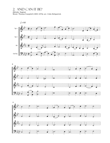 Your Favorite Easter Hymns for Brass image number null