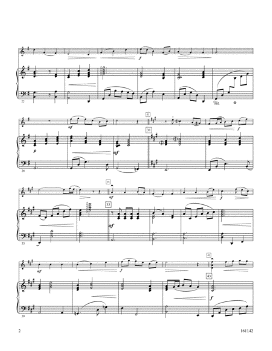 Be Thou My Vision Violin Solo scores gallery preview page 2