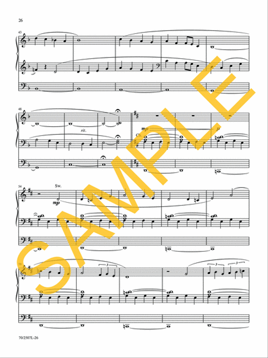 Hymn Inventions for Organ Organ Solo scores gallery preview page 19