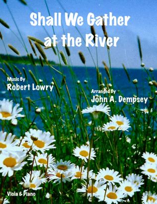 Book cover for Shall We Gather at the River (Viola and Piano)