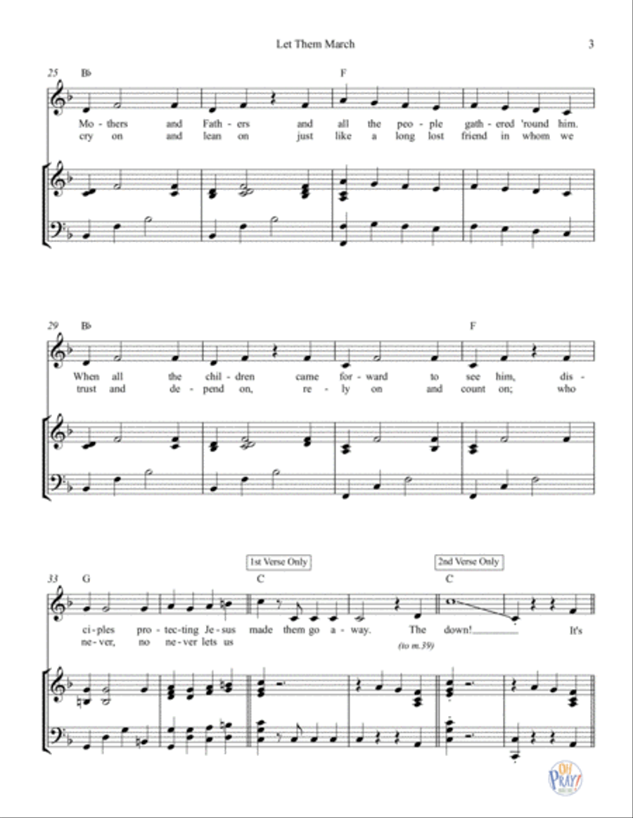 Let Them March Voice scores gallery preview page 4