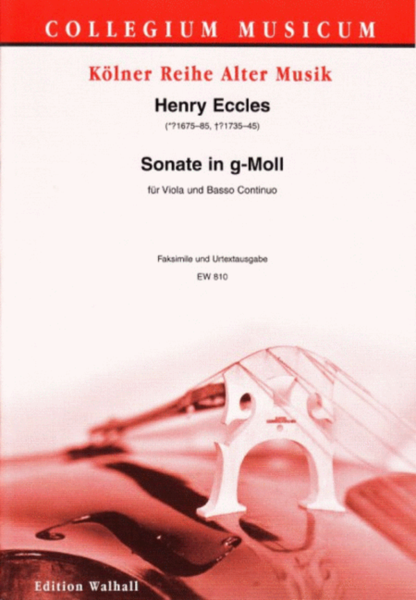 Sonate XI g-Moll (Viola)