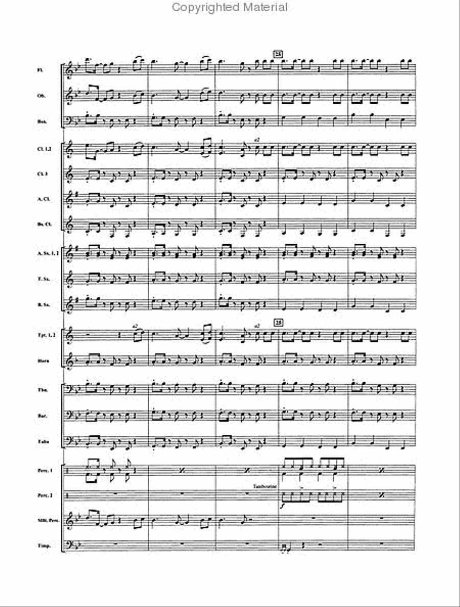 Dynamite Concert Band scores gallery preview page 3