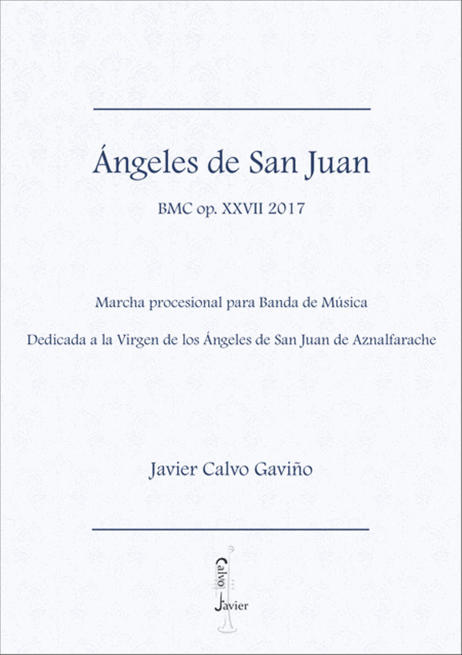 Ángeles de San Juan Concert Band scores gallery preview page 1