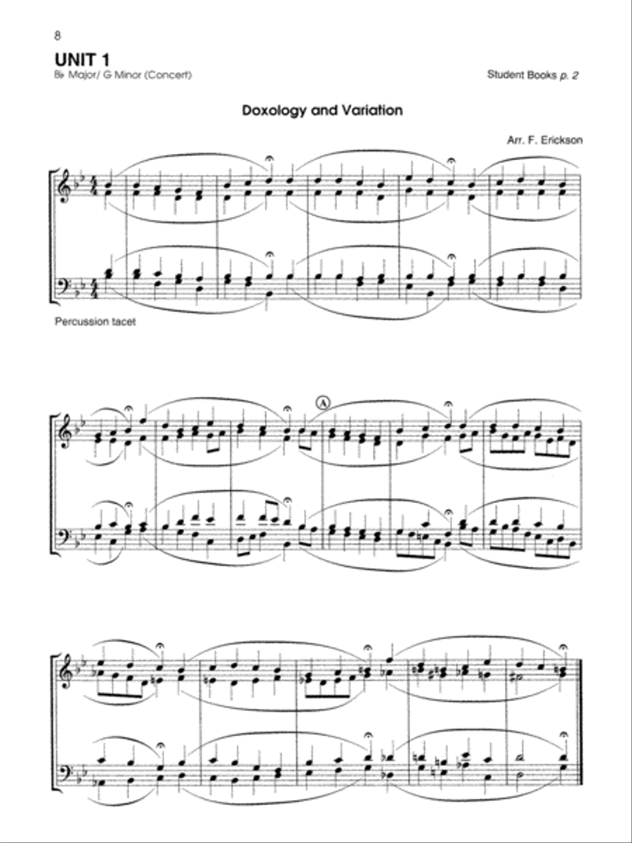 The Artistry of Fundamentals for Band Concert Band Methods scores gallery preview page 8