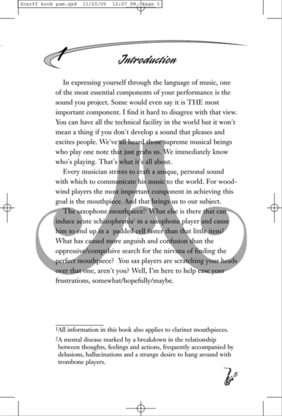 Saxophone Mouthpiece Selection Clarinet scores gallery preview page 3