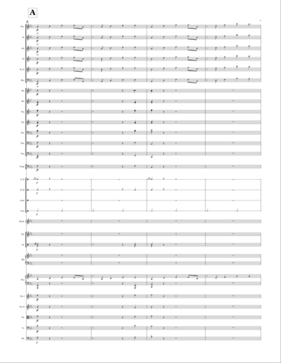 Another Day Of Sun Full Orchestra scores gallery preview page 5