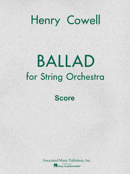 Ballad (1954) for String Orchestra
