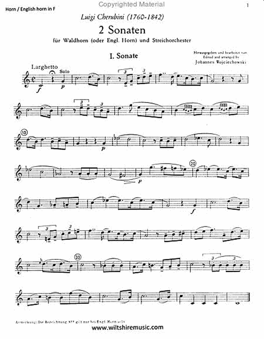 Tsonatas for Horn & Piano