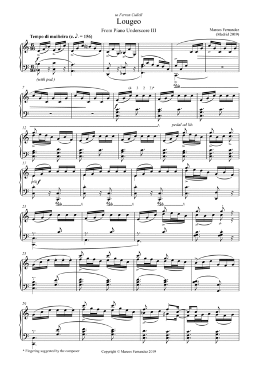 Lougeo Piano Solo scores gallery preview page 3