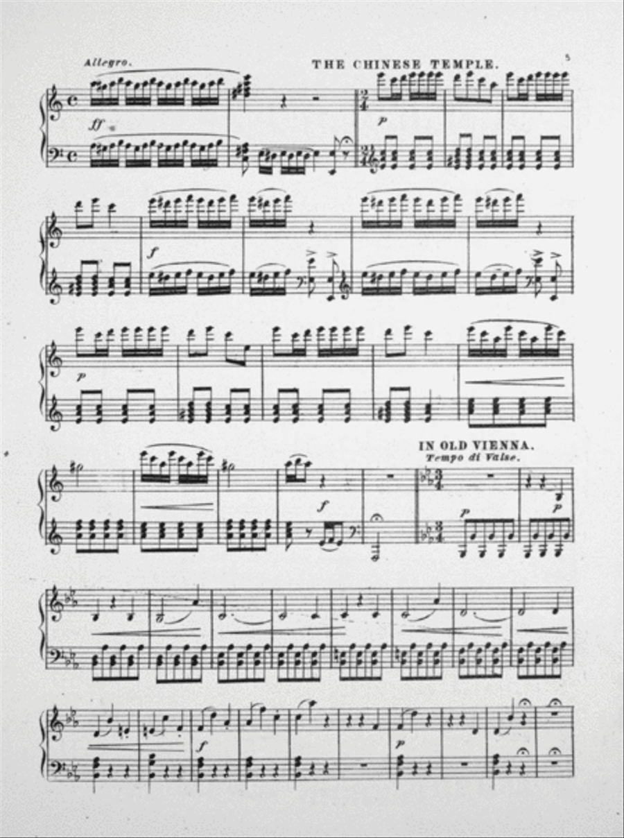 An Afternoon in MIdway Plaisance. Fantasie for Piano Piano Solo scores gallery preview page 4