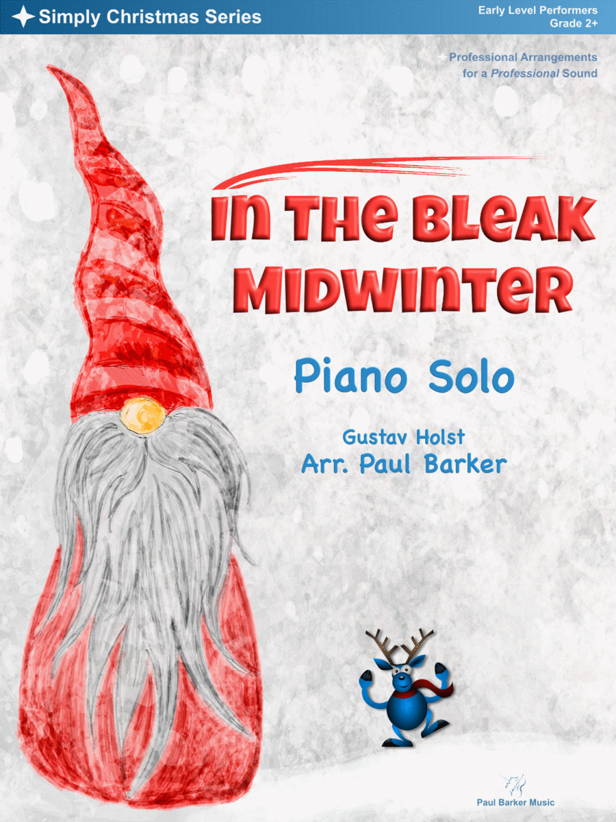 In The Bleak Midwinter (Piano Solo) Easy Piano scores gallery preview page 1