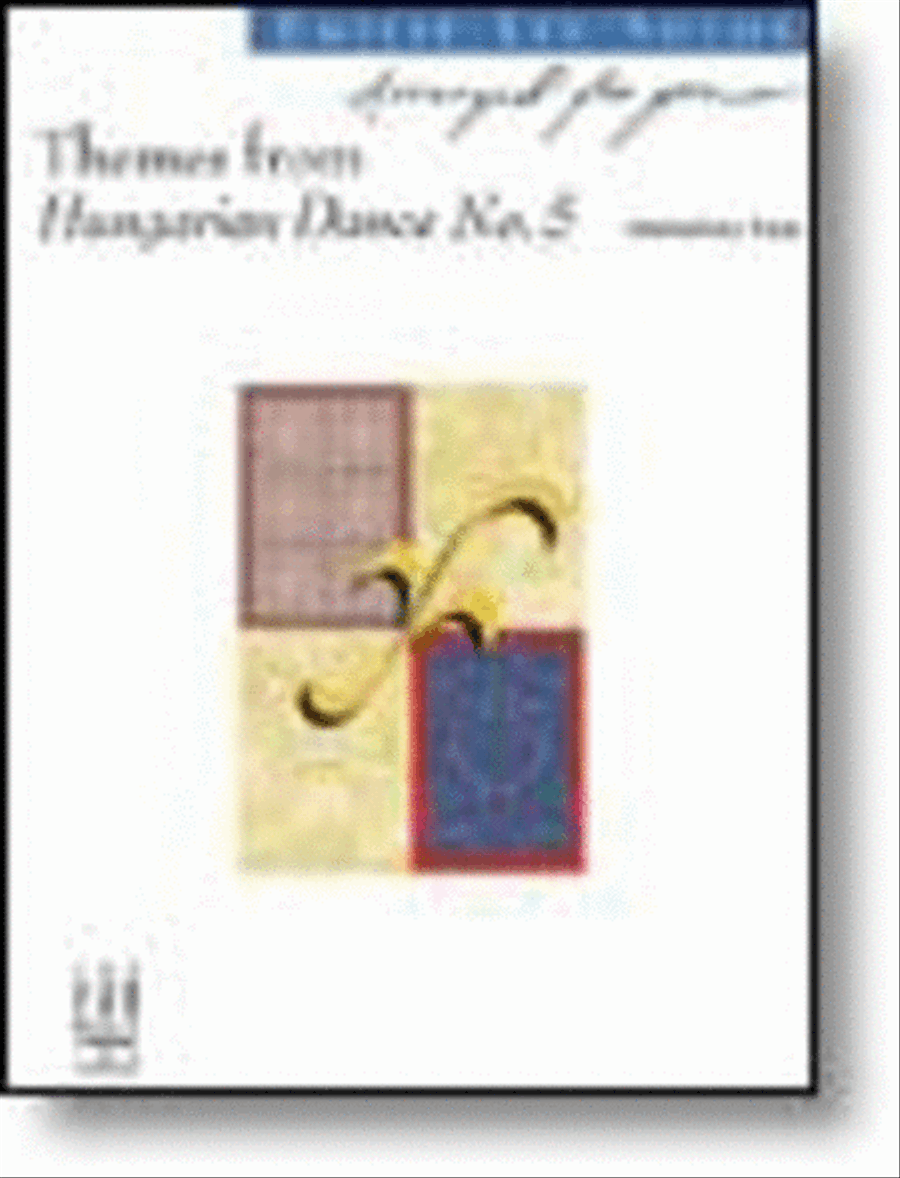 Themes from Hungarian Dance No. 5 Piano Solo scores gallery preview page 1