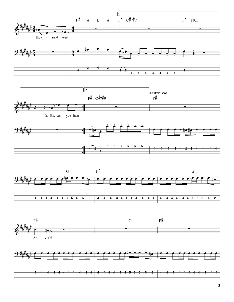 Can You See Me Can You See Me Acoustic Guitar scores gallery preview page 3