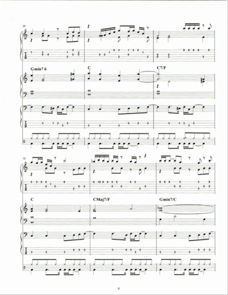 CABRET Clarinet Solo scores gallery preview page 5