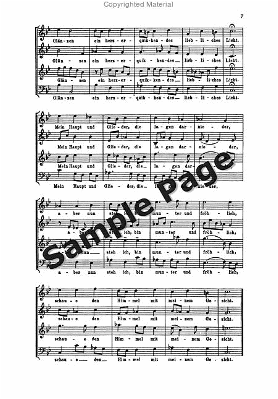 Chorales 6 Mixed Chorus Score 4-Part scores gallery preview page 8