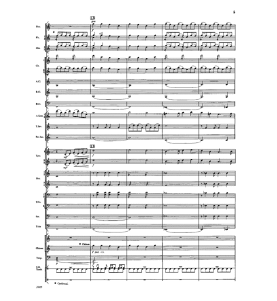 Canzonetta Concert Band scores gallery preview page 4