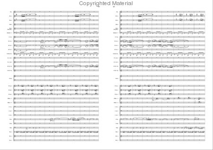 Brabantia Aeterna Concert Band scores gallery preview page 20