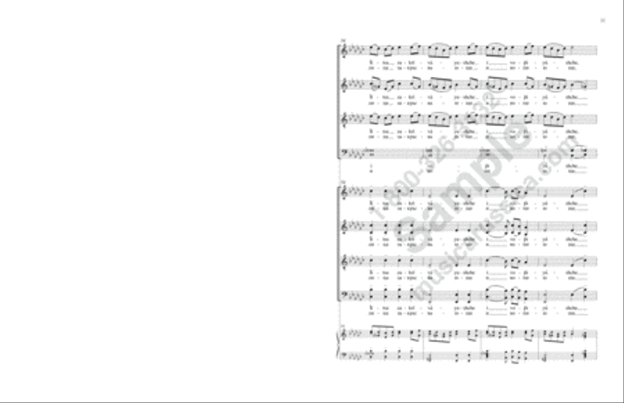 Let All Mortal Flesh 4-Part scores gallery preview page 10