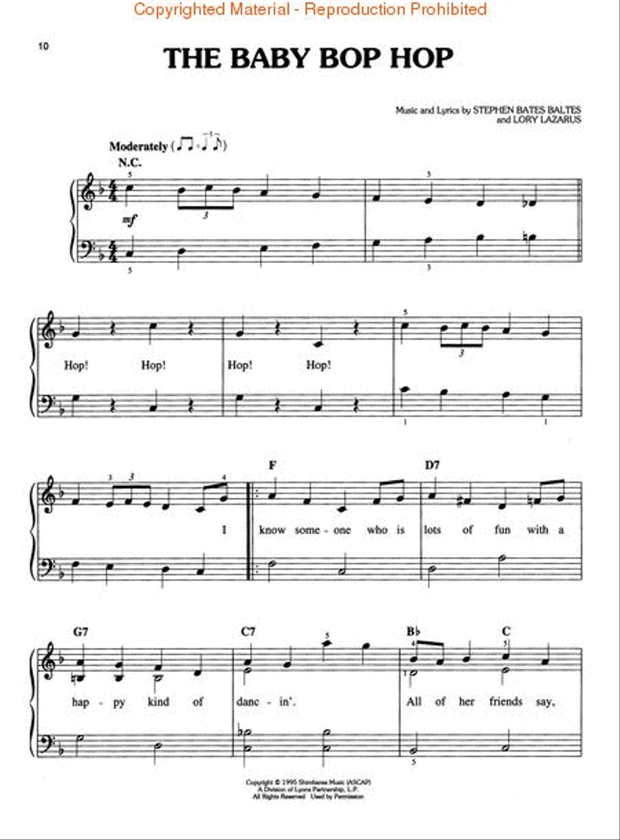 The Barney Songbook Easy Piano scores gallery preview page 3