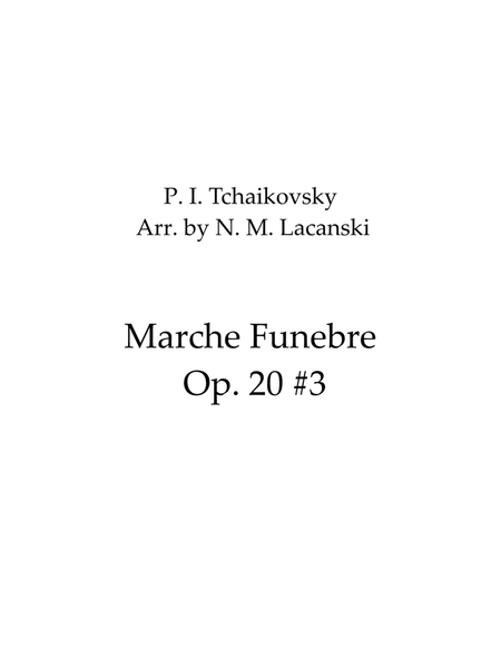 Marche Funebre Op. 20 #3 image number null