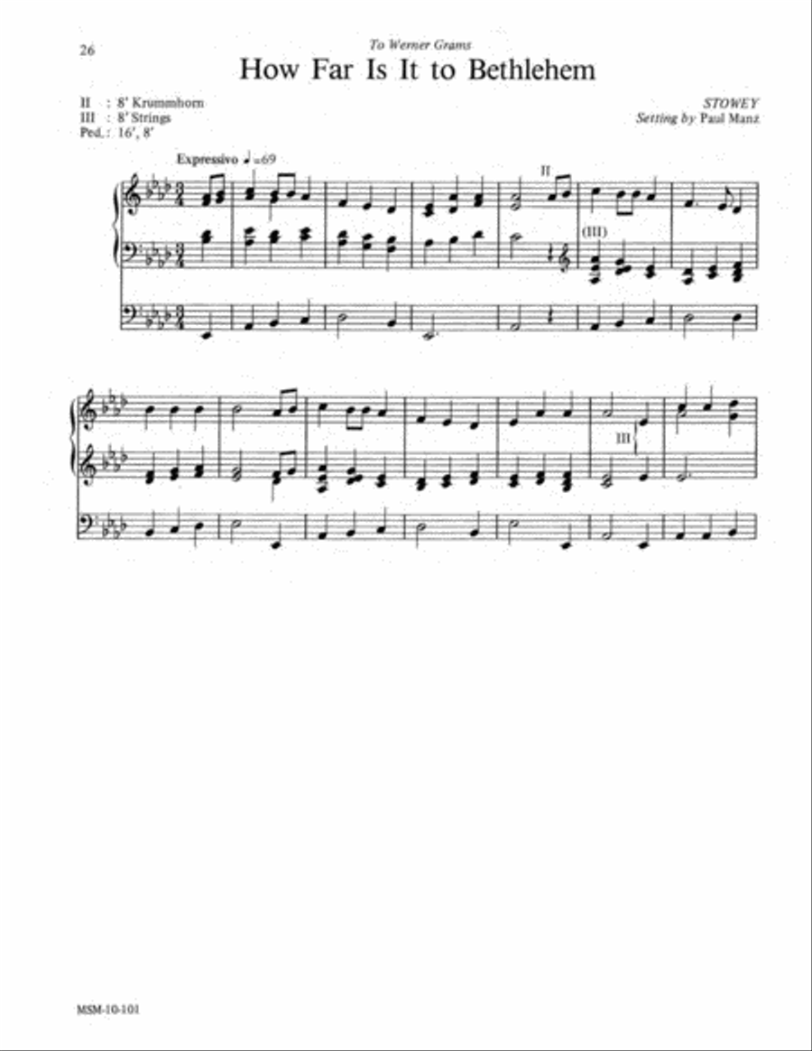 Improvisations for the Christmas Season, Set 2 Organ scores gallery preview page 12