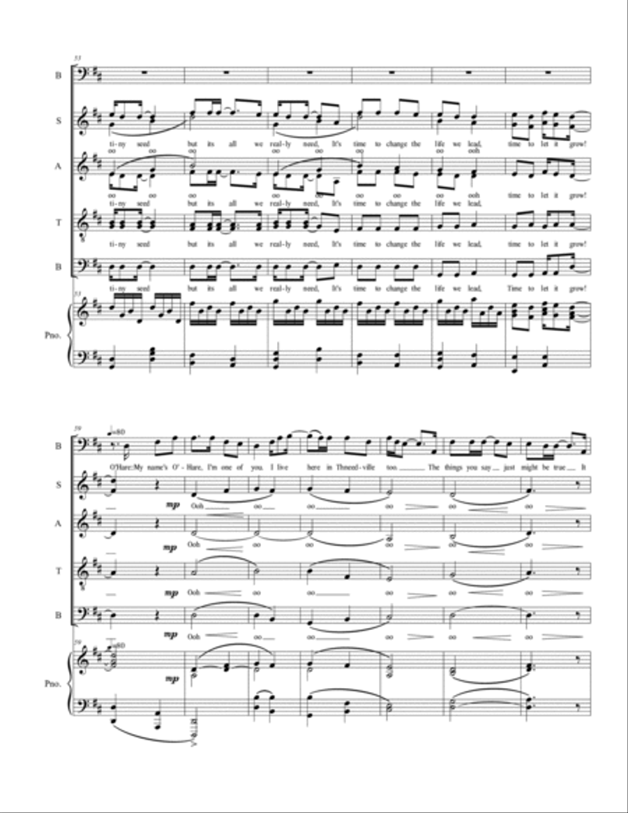 Let It Grow Divisi scores gallery preview page 5