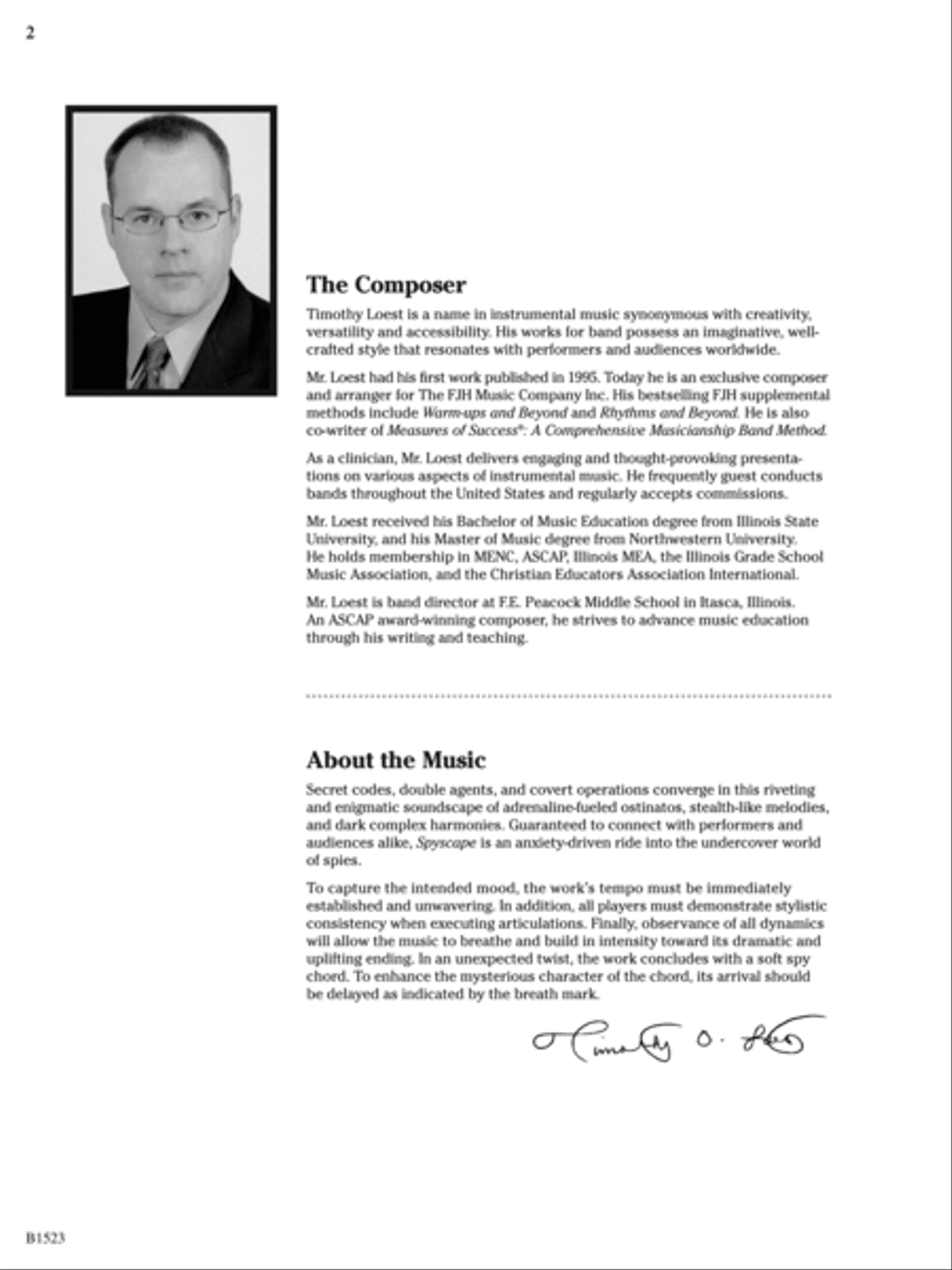 Spyscape: Score Concert Band scores gallery preview page 2