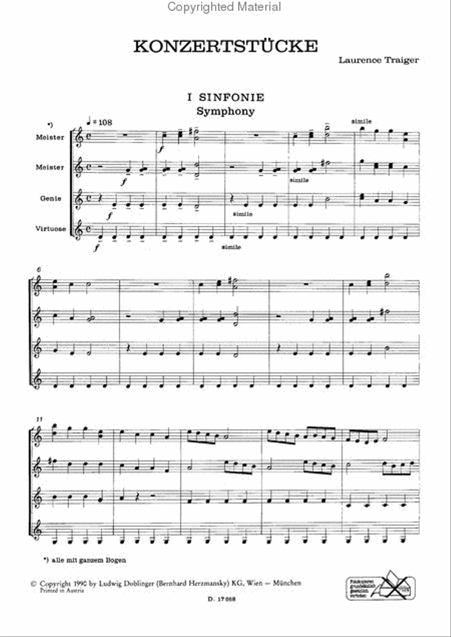 Konzertstucke Konzertstucke School and Community scores gallery preview page 3
