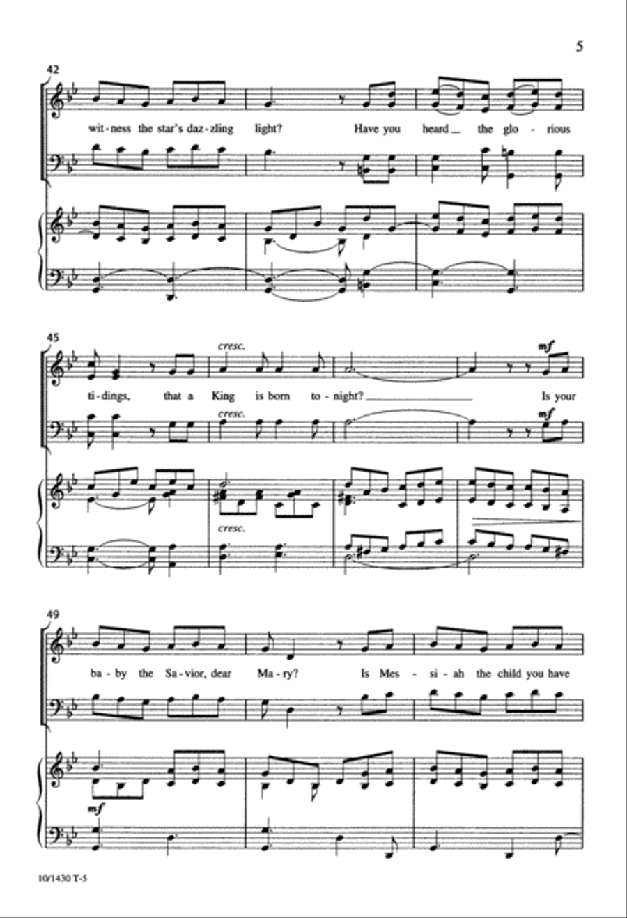 May We Enter the Stable 4-Part scores gallery preview page 5