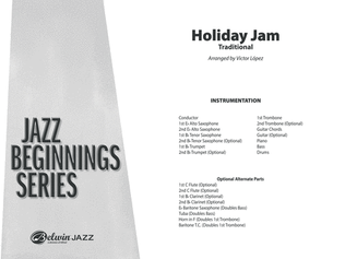 Book cover for Holiday Jam: Score