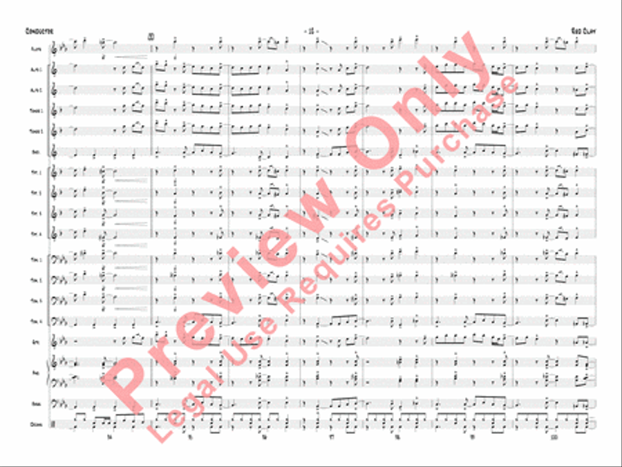 Red Clay Jazz Ensemble scores gallery preview page 15