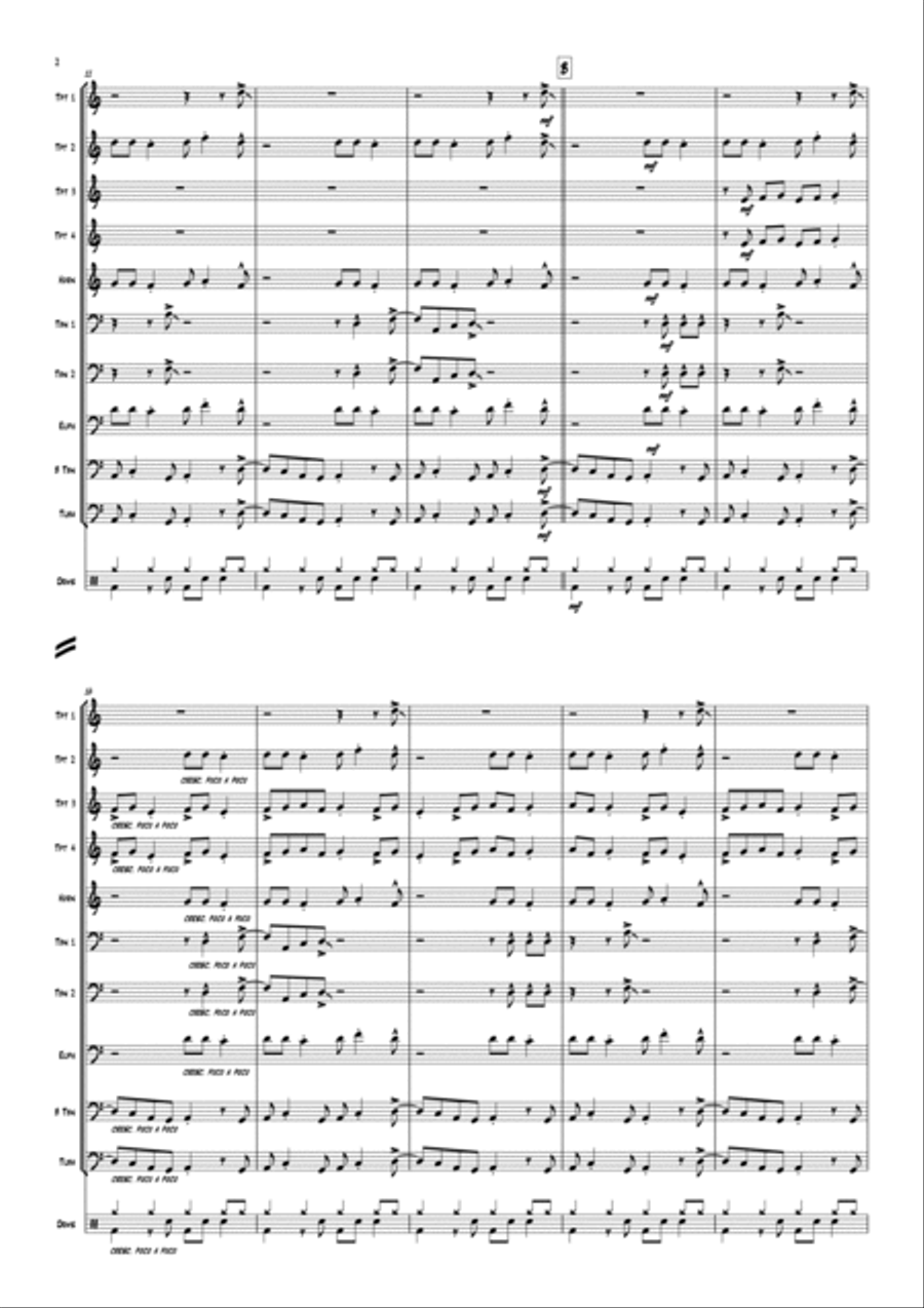 Fantasy Horn scores gallery preview page 4