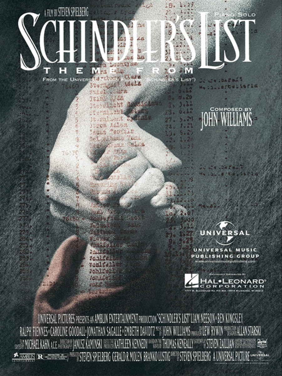 Theme from Schindler's List Piano Solo scores gallery preview page 1