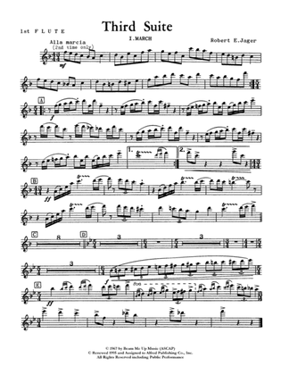 Third Suite (I. March, II. Waltz, III. Rondo): Flute