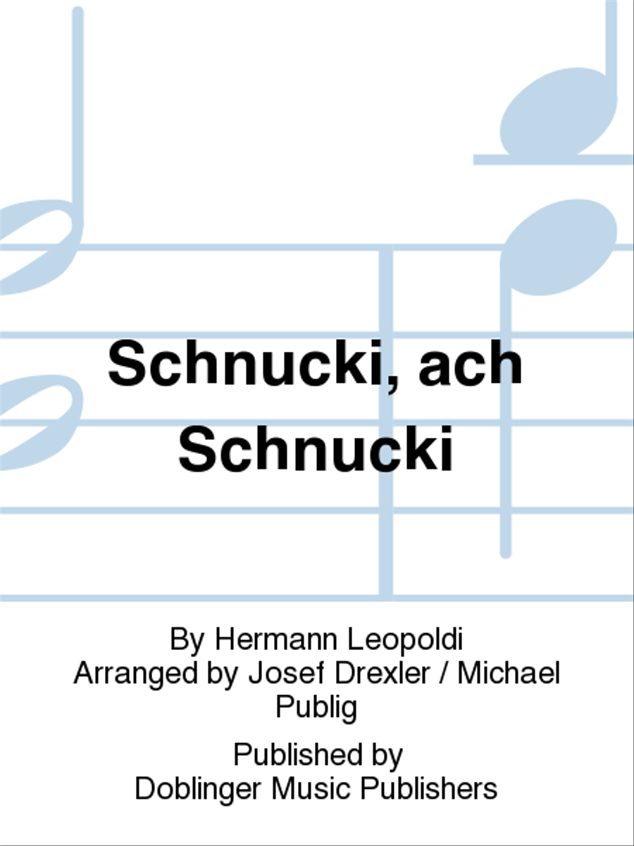Schnucki, ach Schnucki! Men's Choir scores gallery preview page 1