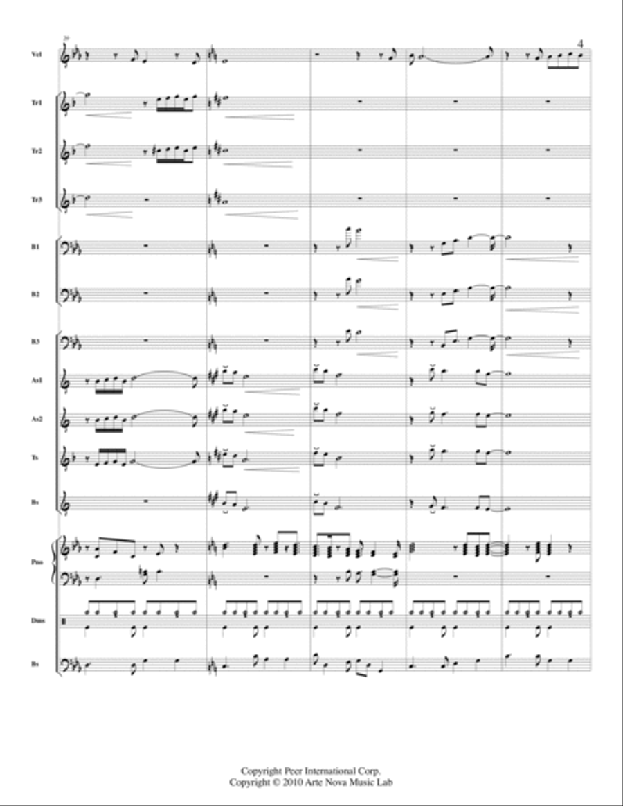 Nosotros Jazz Ensemble scores gallery preview page 5