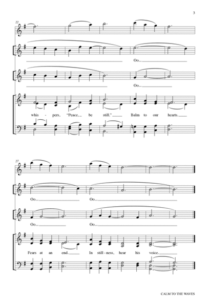 Calm to the Waves: Three Hymns for Choir and Assembly image number null