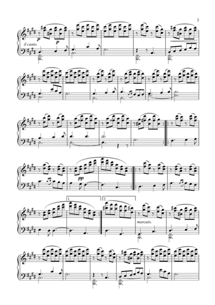 Albeniz - Barcarola Op.23 for piano solo image number null