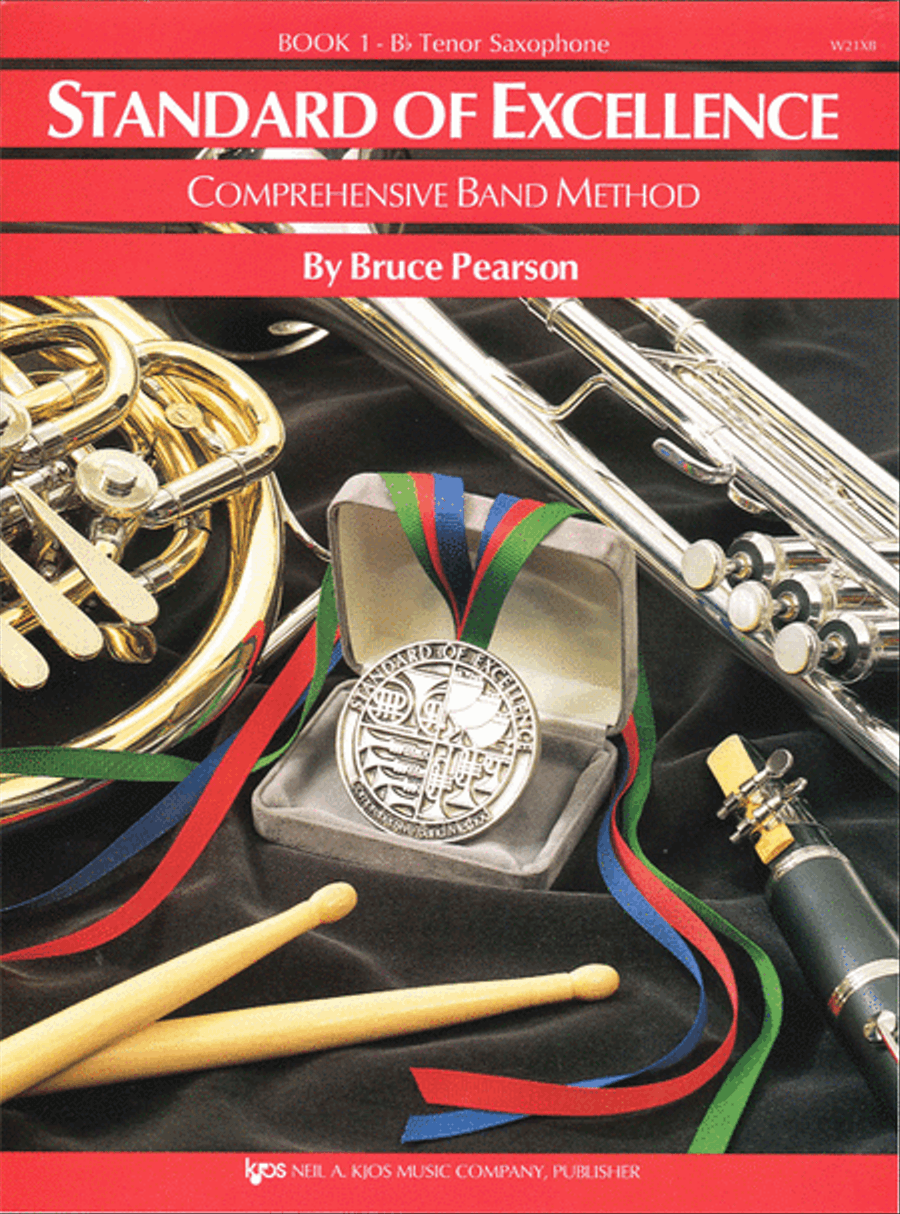 Standard of Excellence Book 1, Tenor Sax Concert Band Methods scores gallery preview page 1