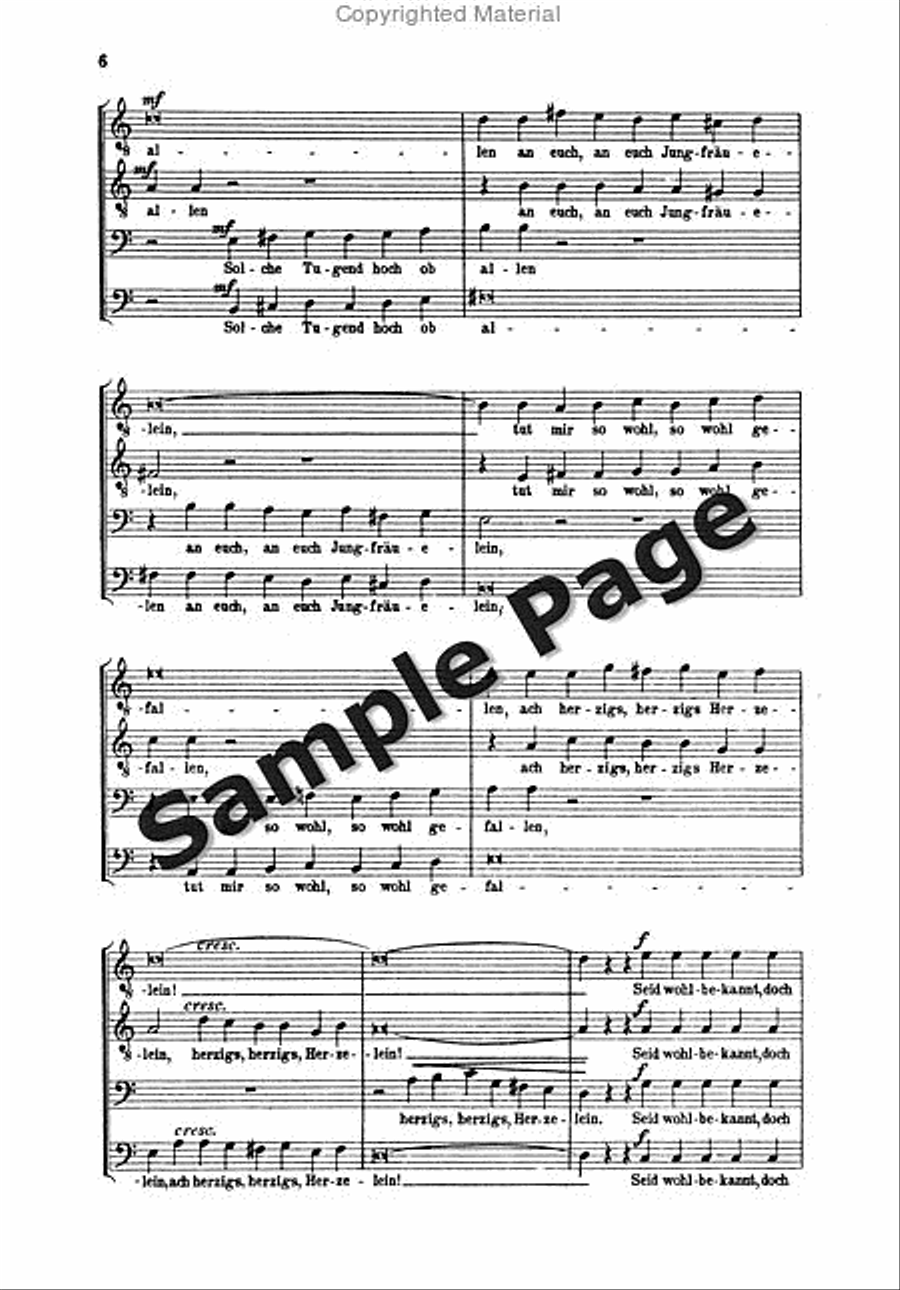 Hindemith Variationen Tanzlied TTBB scores gallery preview page 7