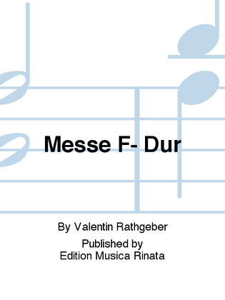 Messe F- Dur