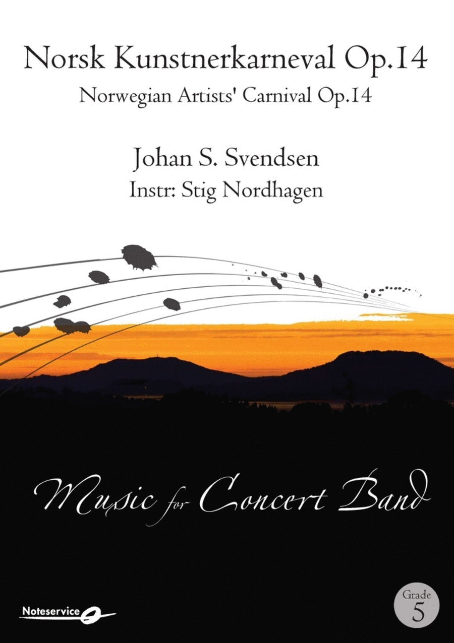 Norsk Kunstnerkarneval Op.14 Concert Band scores gallery preview page 1