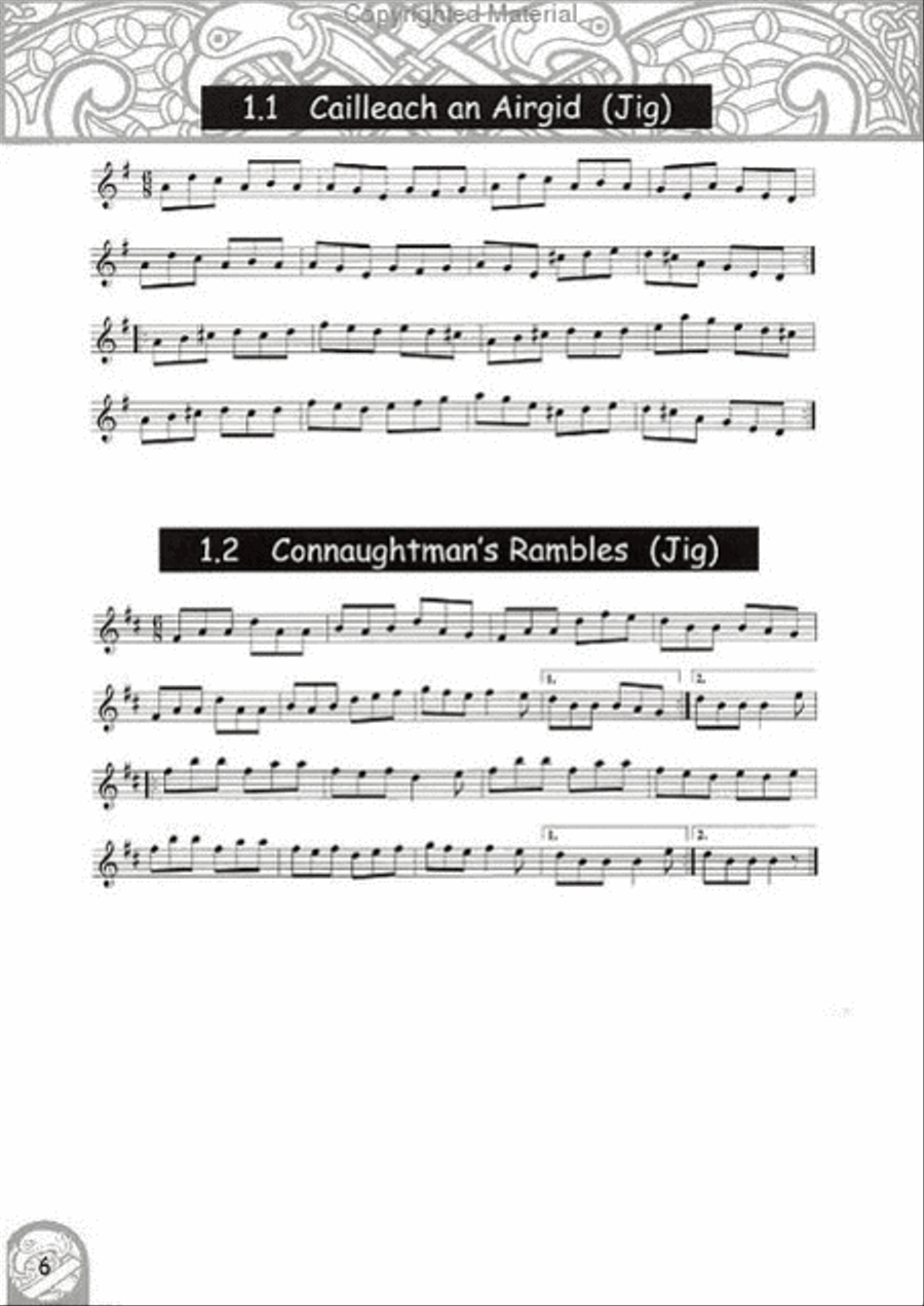 Irish Session Tunes – The Orange Book Violin scores gallery preview page 2