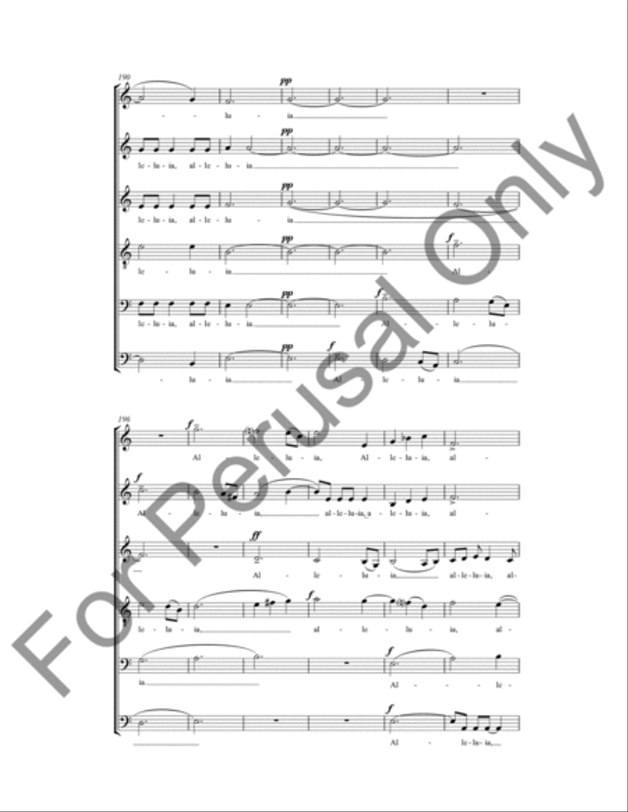 Salmo 150 4-Part scores gallery preview page 17