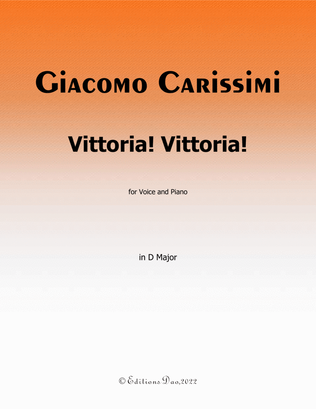 Vittoria! Vittoria! by Carissimi, in D Major